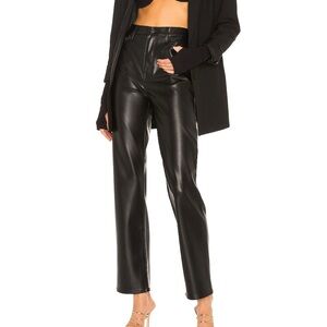 PISTOLA Cassie Super High Straight Pant in Black size 29